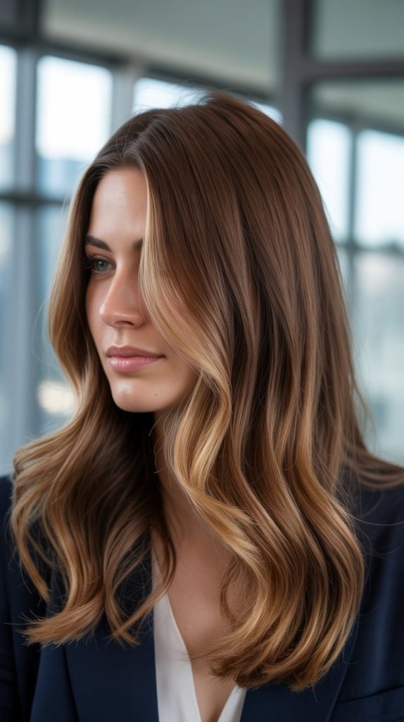 27. Subtle Balayage for Professionals