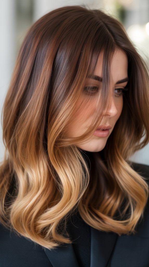 13. Ombré Long Bob
