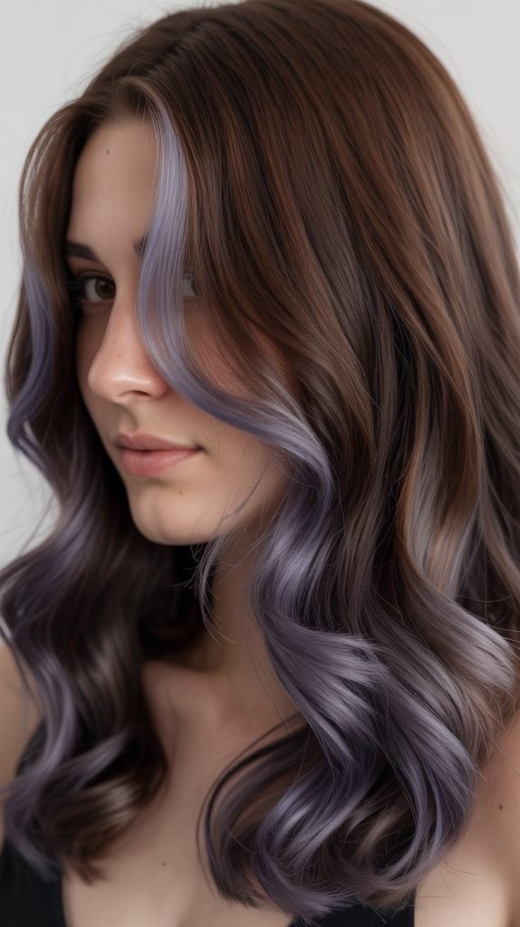 23. Lavender-Ash Highlights