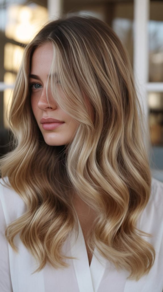 23. Sandy Blonde Highlights