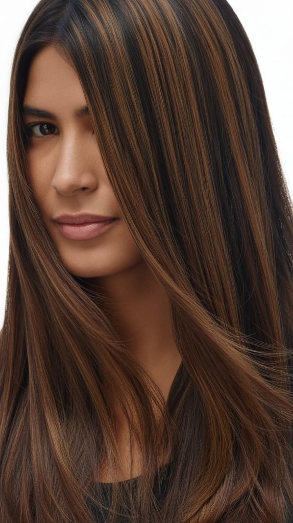 19. Walnut Balayage