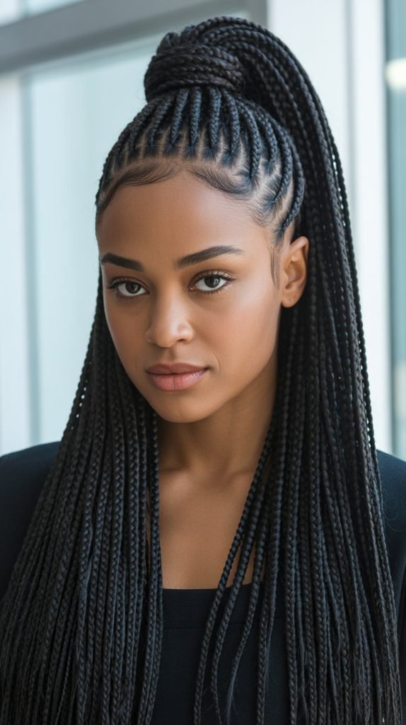 33. Braided Ponytail