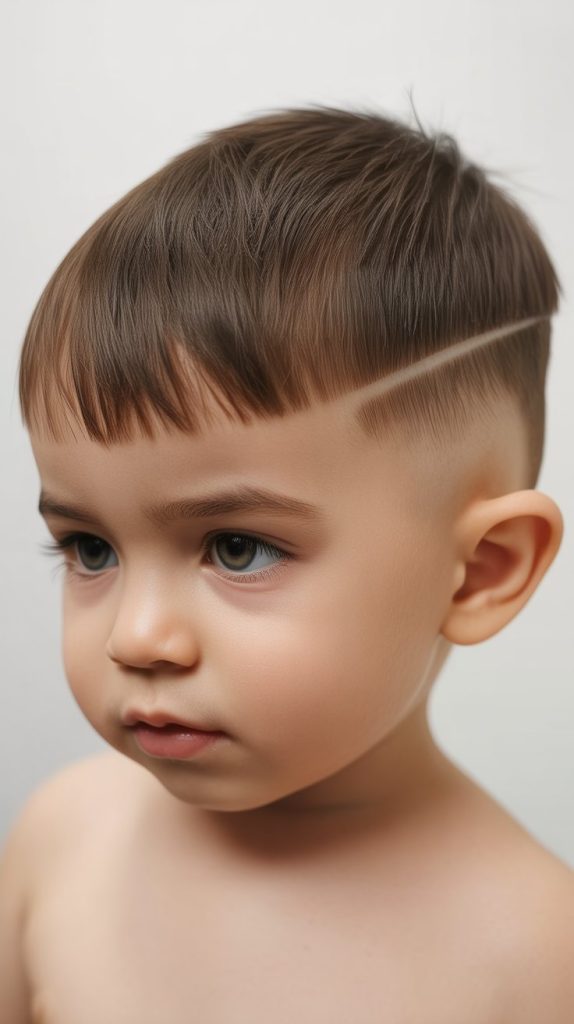 Textured Crop with Side Fade