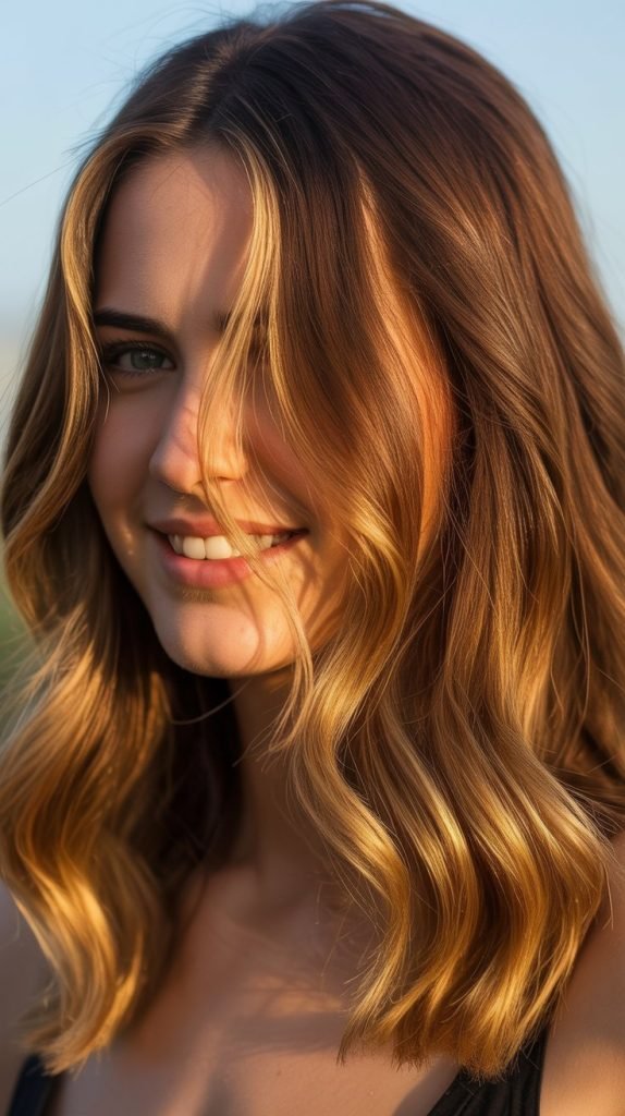 2. Honey Blonde Balayage