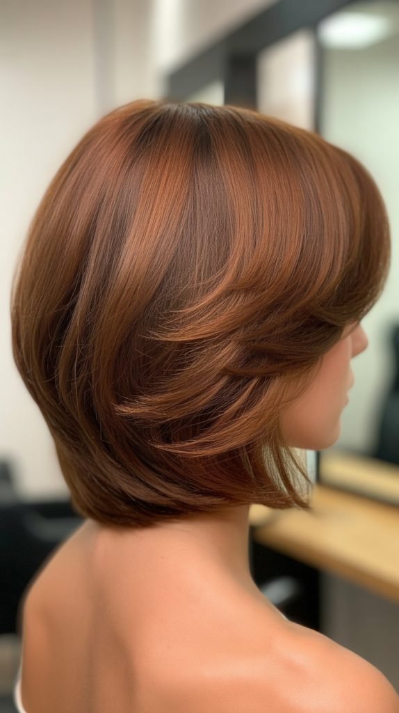 22. Stacked Long Bob