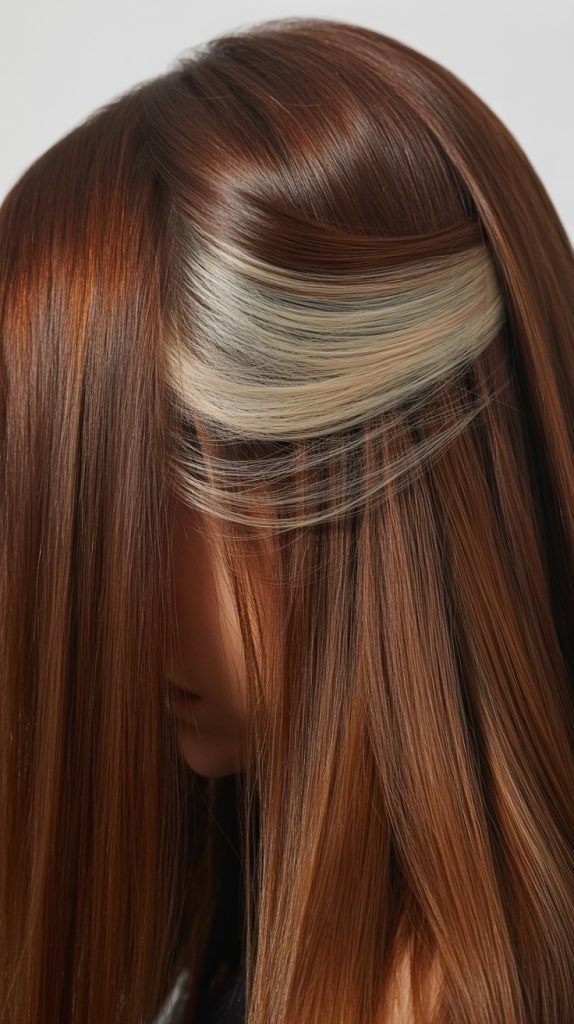 4. Platinum Blonde Peek-a-Boo Highlights