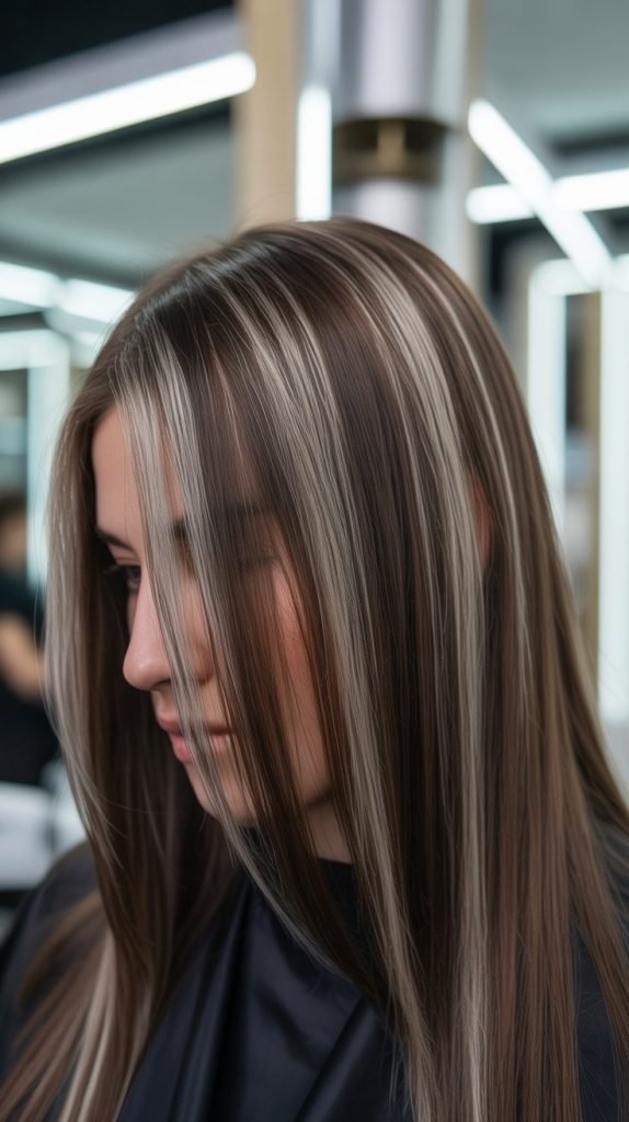 5. Ash Blonde Highlights