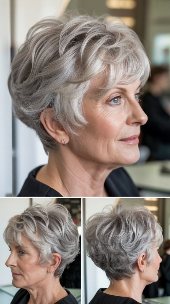 1. Classic Pixie Cut with Textured Layers