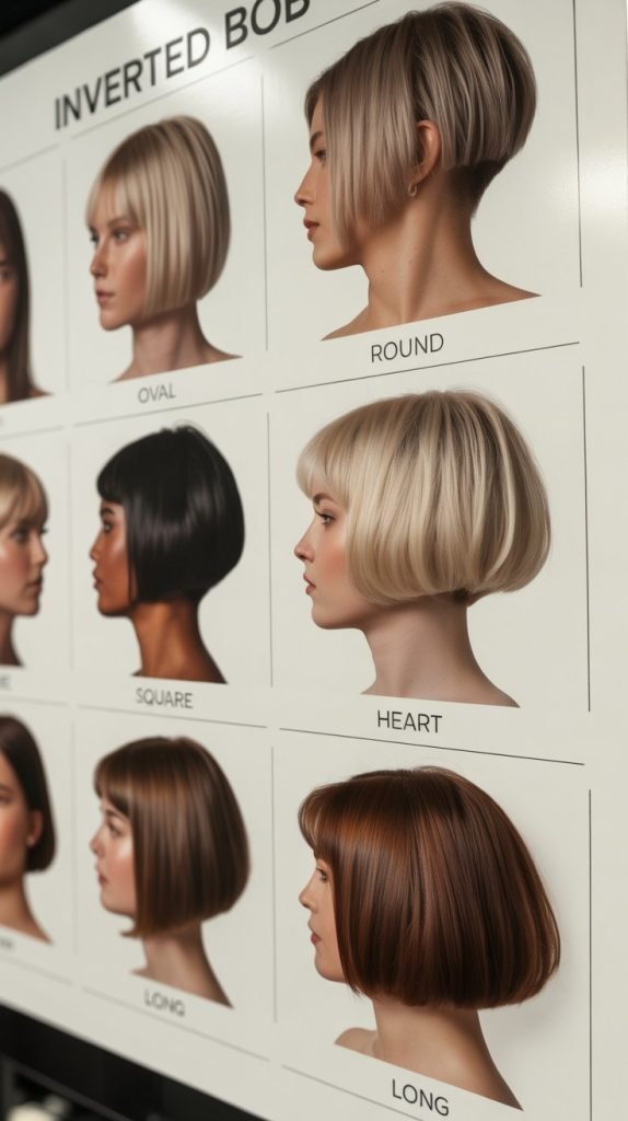 Choosing the Right Stacked Bob for Your Face Shape