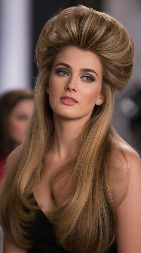 Half Up with Volume Boost