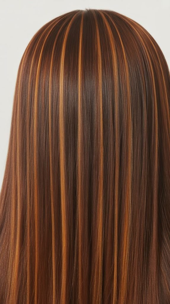8. Ribbon Caramel Highlights