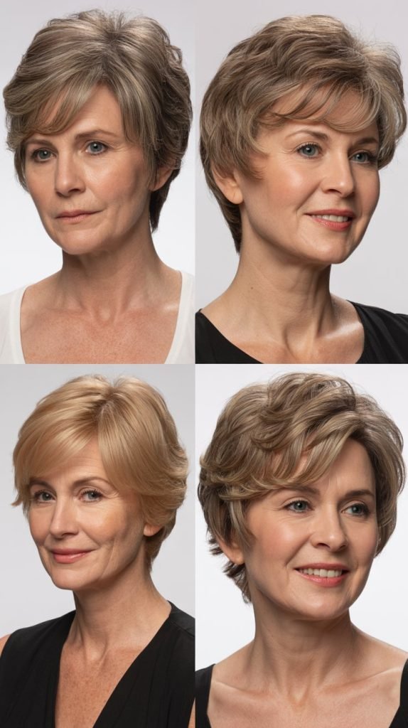 Layered Crown with Tapered Sides