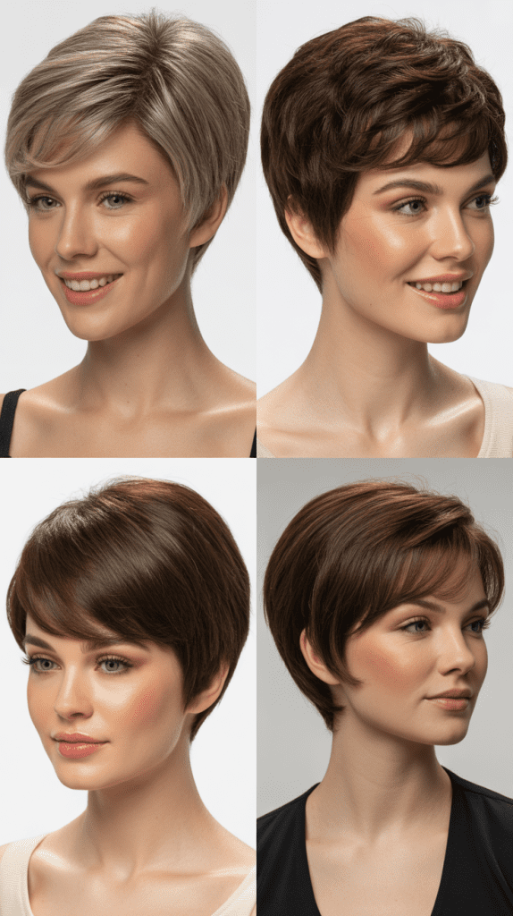 Pixie Wig for Oval Faces