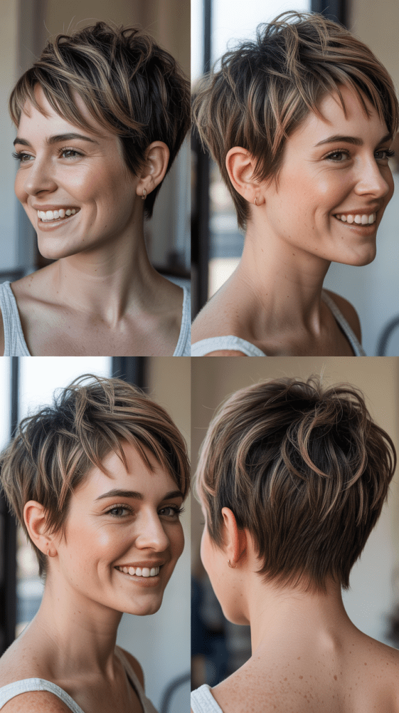 Choppy Pixie Cut