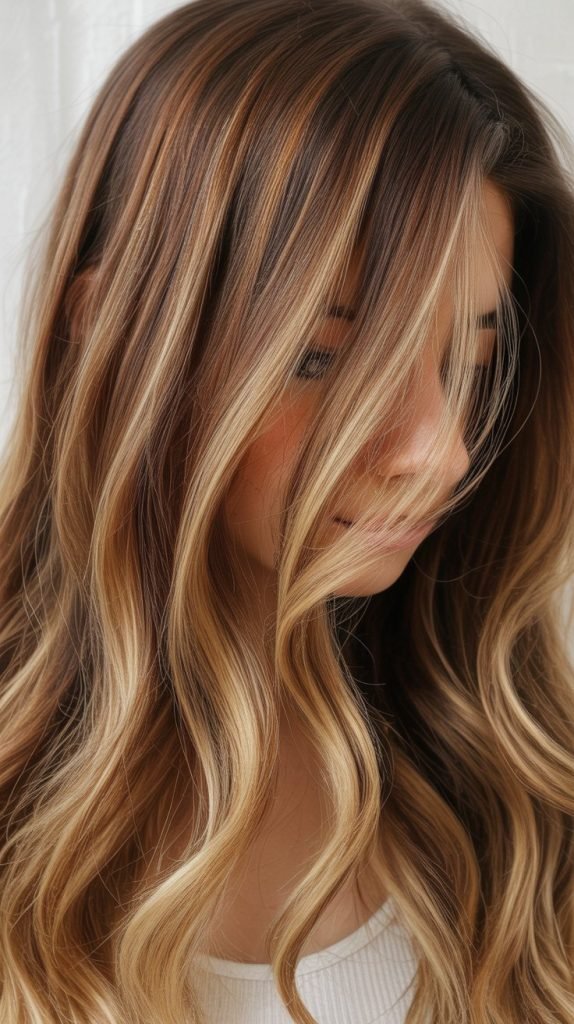 3. Caramel Blonde Balayage