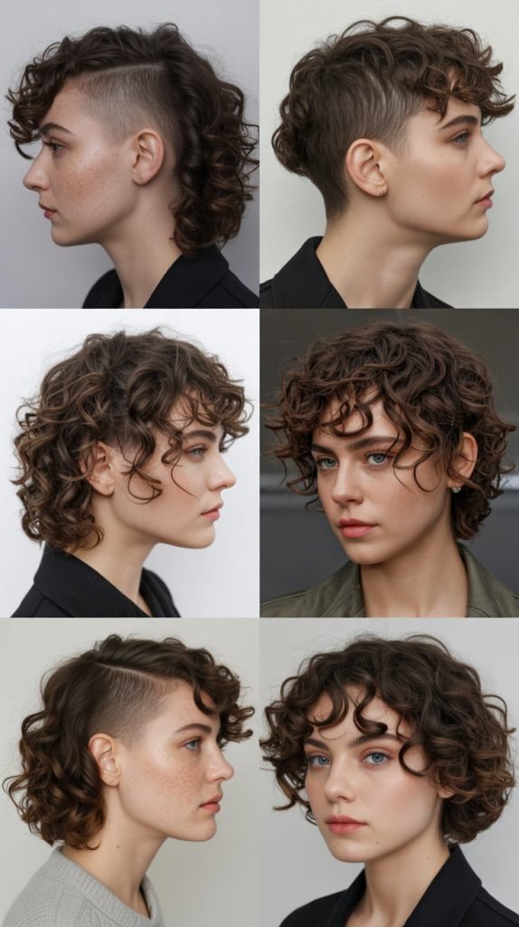 Curly Undercut