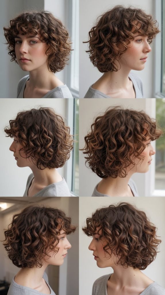  Curly Mullet