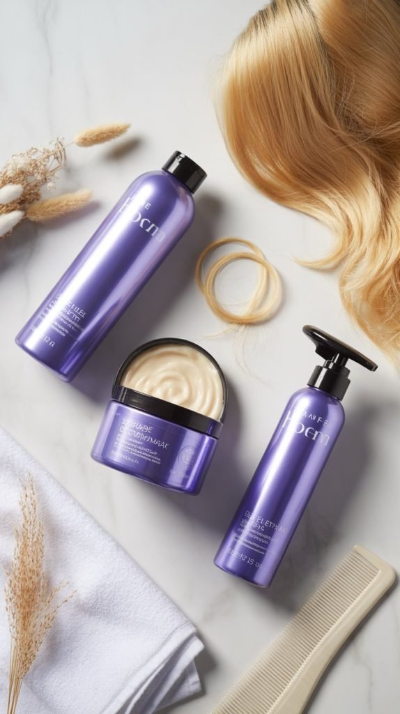 22. Maintenance for Bright Blonde Highlights