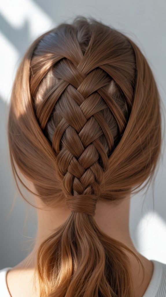 15. The Crisscross Ponytail