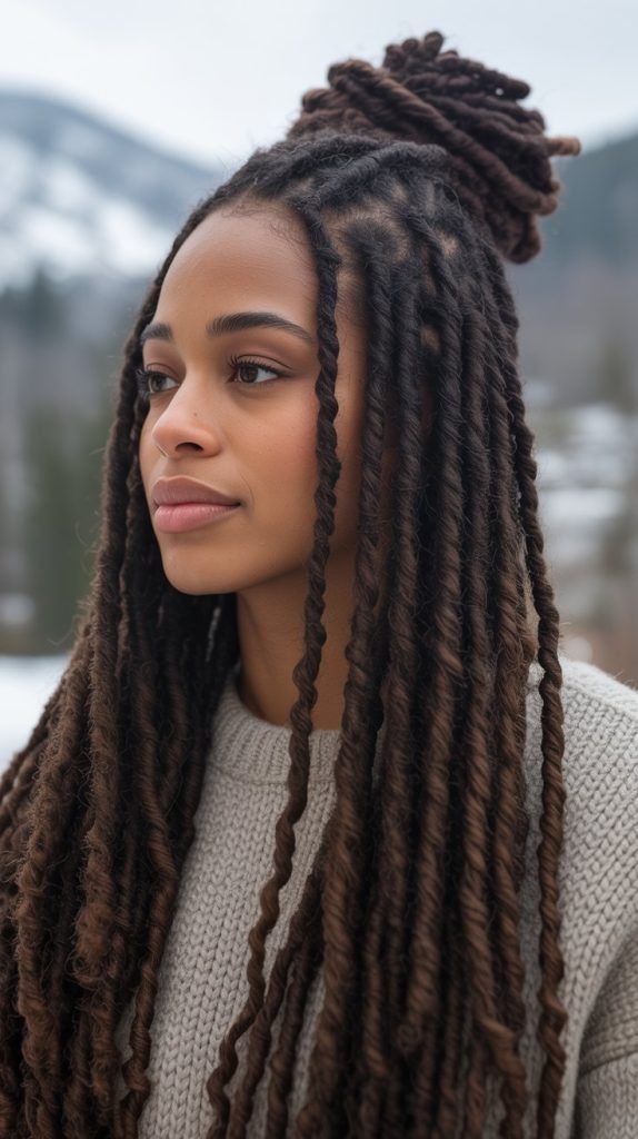 5. Faux Locs