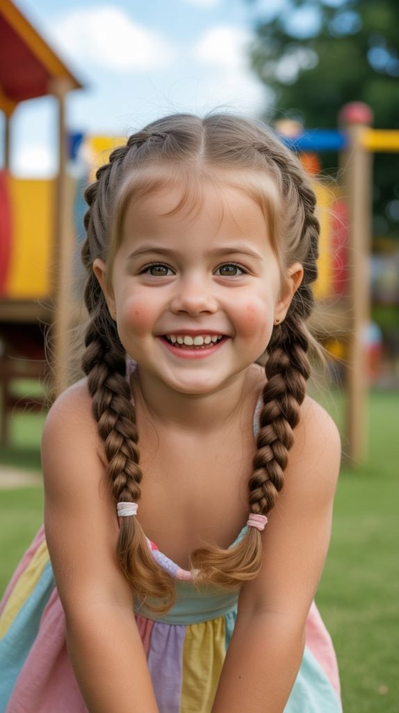 Double Braids (Pigtail Braids)