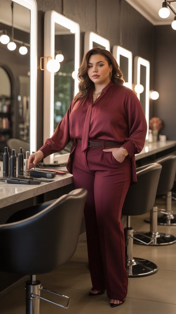 Monochrome Jumpsuit Look