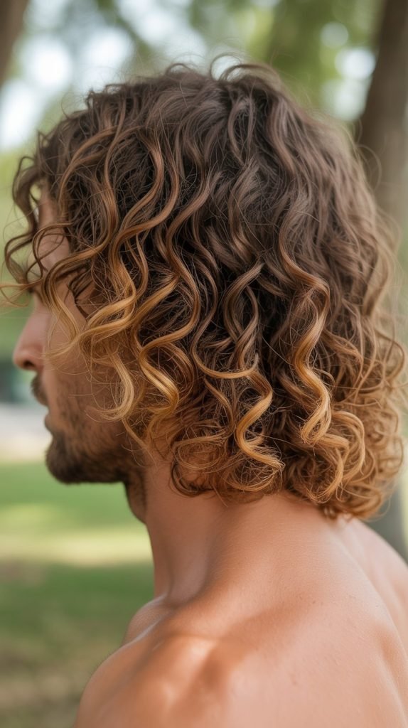 5. Caramel and Blonde Ombre