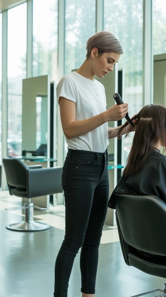 1. Classic Black Skinny Jeans with Breathable Cotton Tee