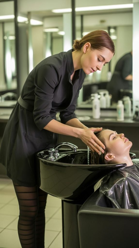 Black Tunic with Stirrup Leggings