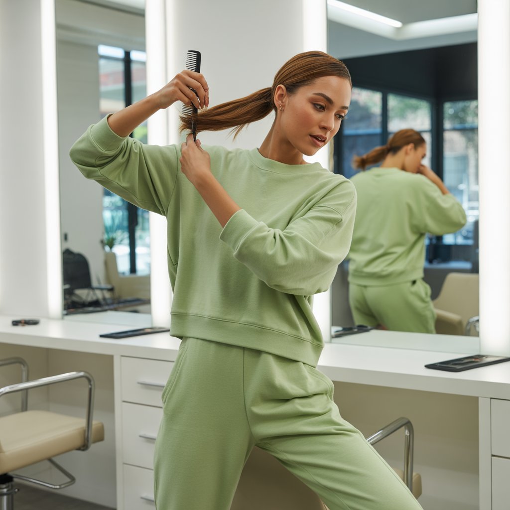 11. Athleisure Set in Matching Colors