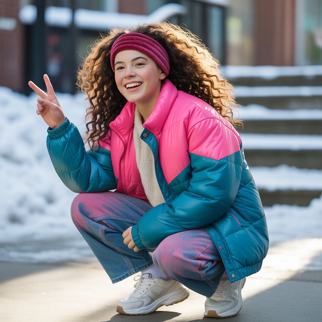 14. Crimped Hair with Headband