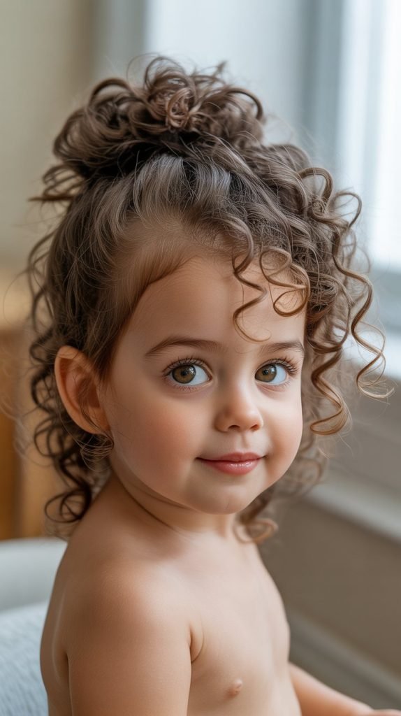 24. Asymmetrical Side Bun