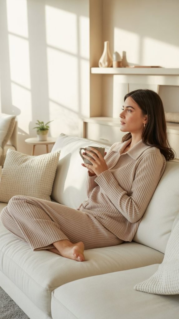 1. Cloud-Soft Matching Loungewear Set