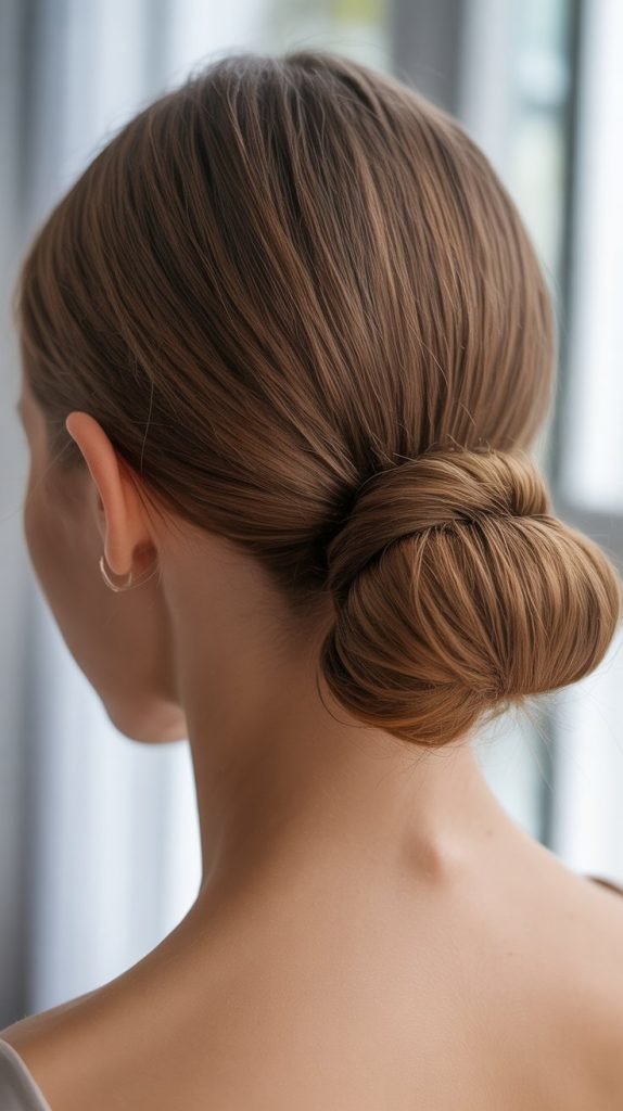 19. Wrapped Ponytail Bun