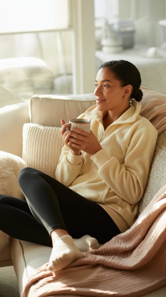 Fleece Pullover and Leggings