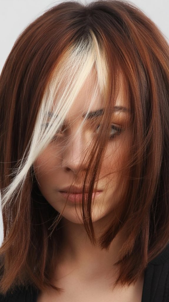 6. Platinum Blonde Peek-a-Boo Highlights