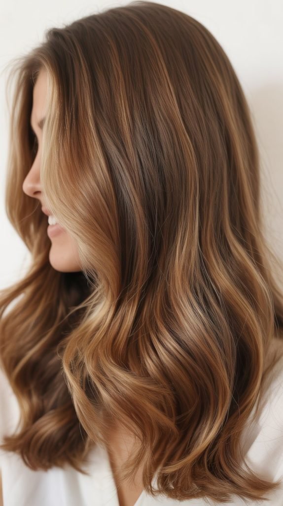 31. Blonde Balayage on Medium Length Hair
