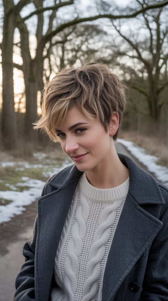 Shaggy Pixie with Layers