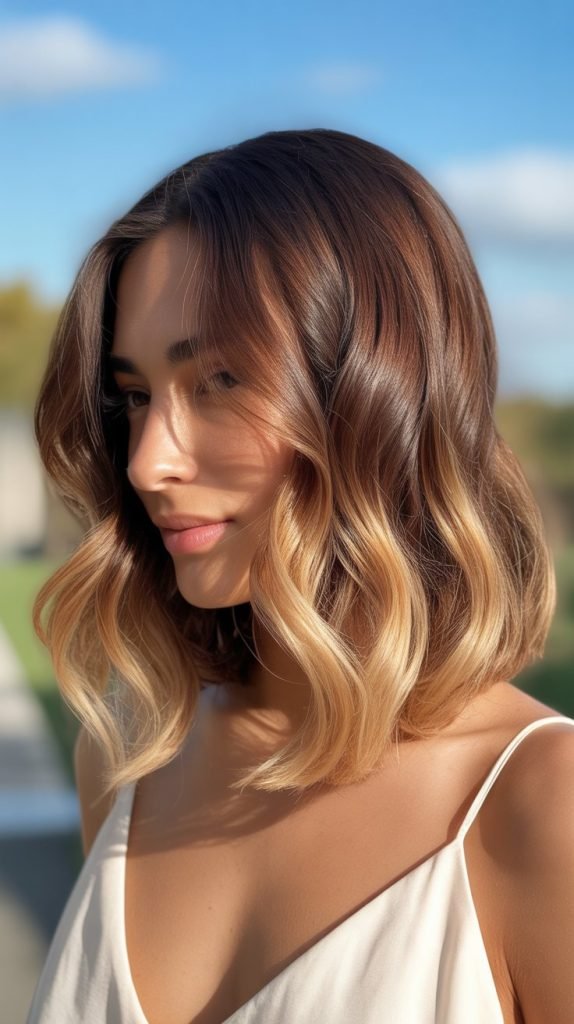 Long Bob with Ombre