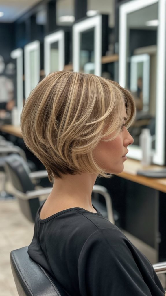 Short Choppy Bob for Fine Hair