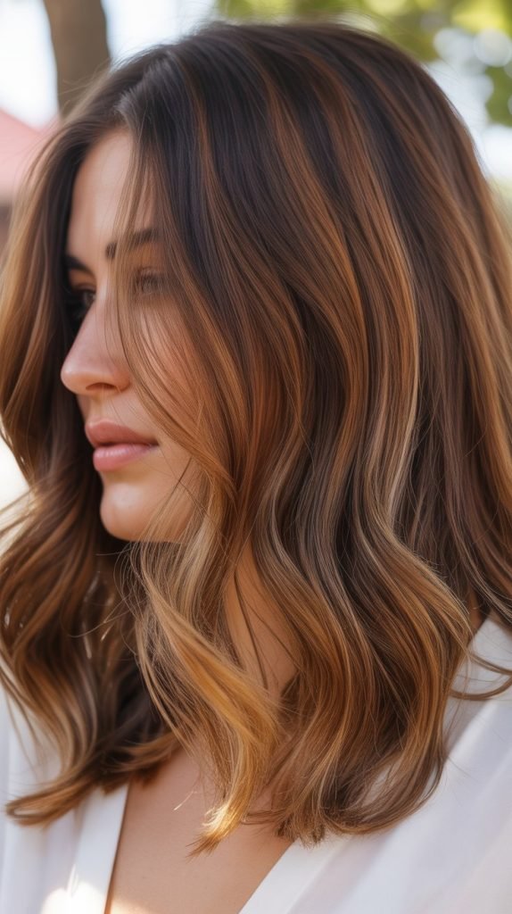 7. Balayage Long Bob