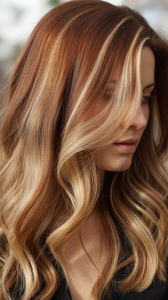 20. Chunky Blonde Balayage Technique