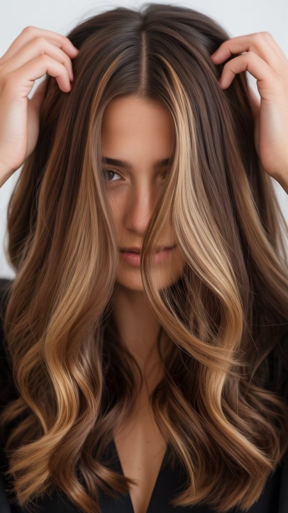 24. Blonde Peekaboo Highlights