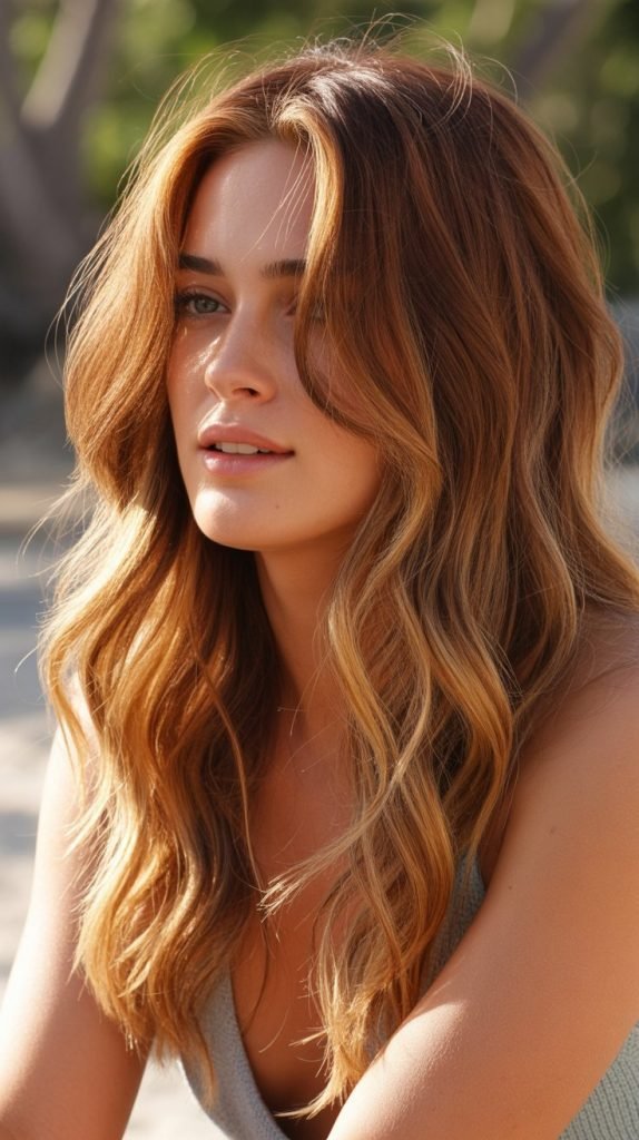 14. Warm Golden Blonde Chunks