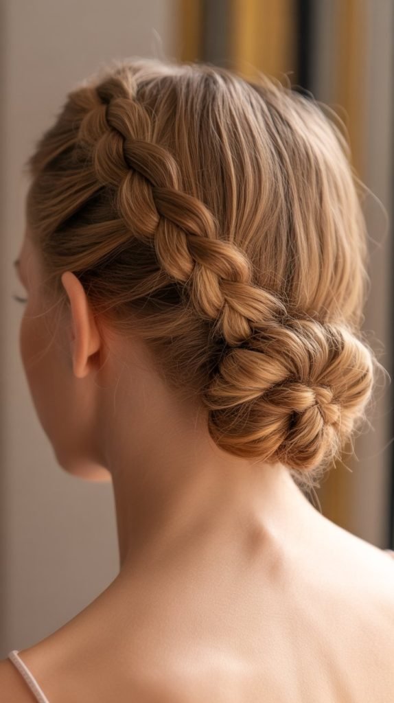 17. Braided Chignon