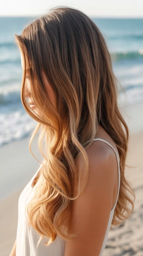 15. Sandy Blonde Ombre