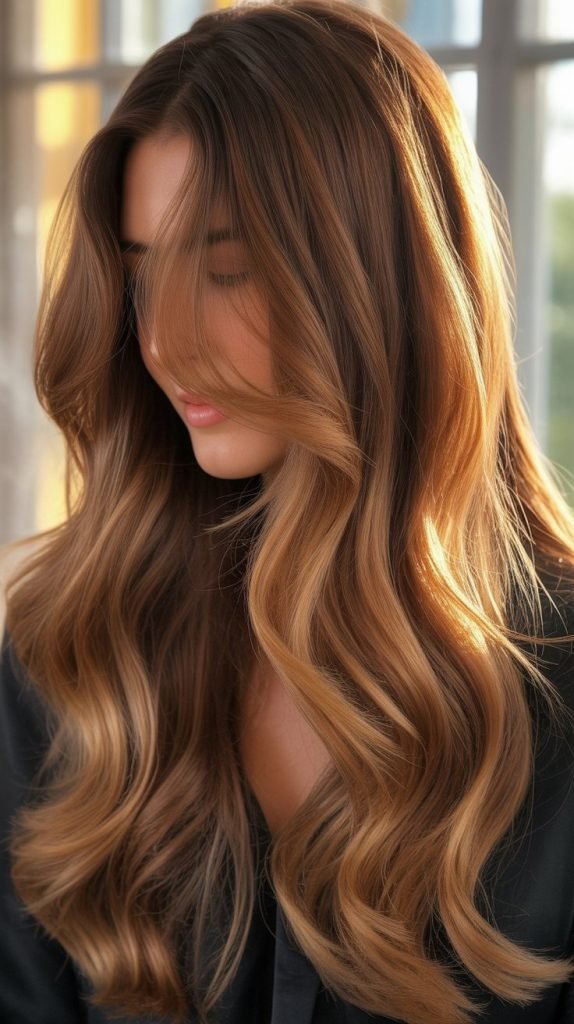 23. Chestnut Honey Balayage