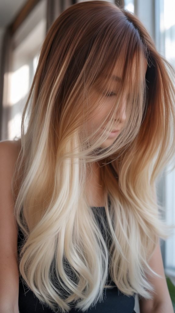21. Bright Blonde Ends