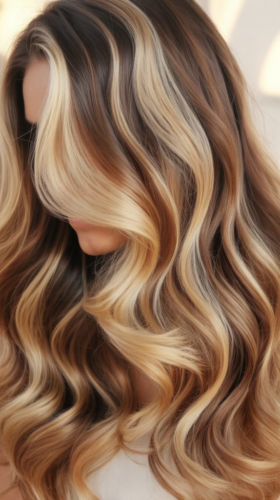 33. Buttery Caramel Blonde Mix