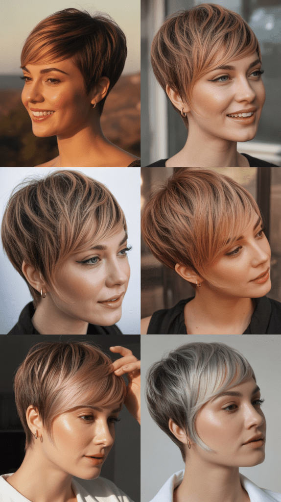 Multi-Tonal Pixie Wig